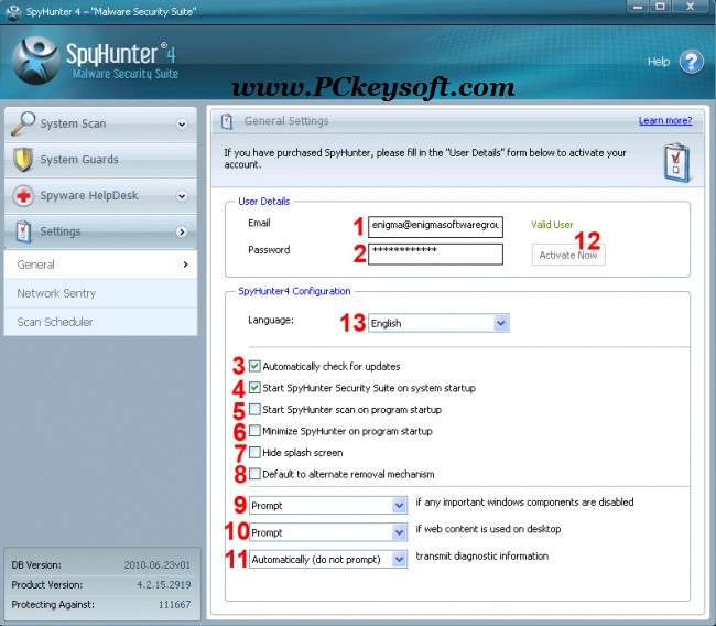 Spyhunter 4 Email And Password Serial Key